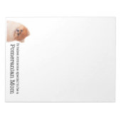 Pomeranian Maptop Notitieblok (Voorkant)