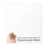 Pomeranian Maptop Notitieblok (Voorkant)