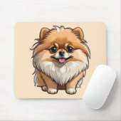 Pomeranian Muismat (Met muis)