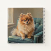 Pomeranian Notitieboek (Achterkant)