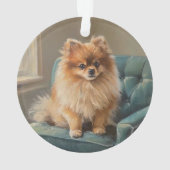 Pomeranian Ornament (achterkant)
