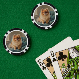 Pomeranian Poker Chips