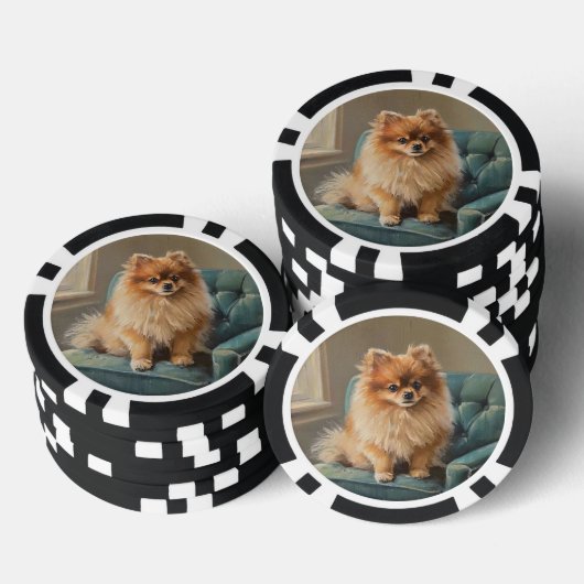 Pomeranian Poker Chips (Opstapeling)