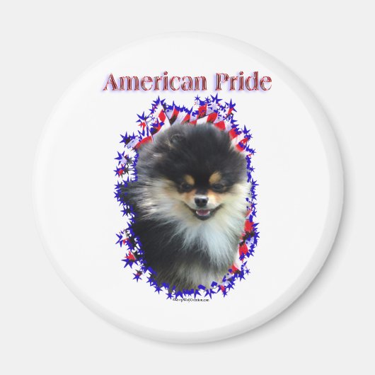 Pomeranian Pride - Magneet (Voorkant)
