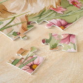 Pomeranian Puzzle – Watercolor Dog Fun Legpuzzel (Zijkant)