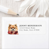 Pomeranian Retouradres Label (Insitu)
