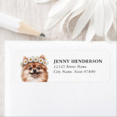 Pomeranian Retouradres Label (Insitu)