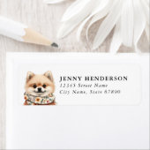 Pomeranian Retouradres Label (Insitu)