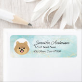 Pomeranian Return Address Labels (Insitu)