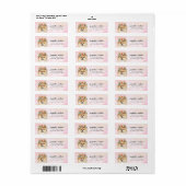 Pomeranian Return Address Labels (Full Sheet)