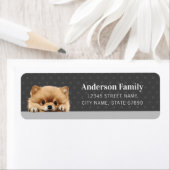 Pomeranian Return Address Labels (Insitu)