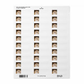 Pomeranian Return Address Labels (Full Sheet)