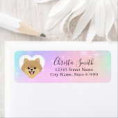 Pomeranian Return Address Labels (Insitu)