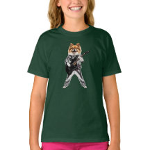 Pomeranian Rockster Kids T-Shirt