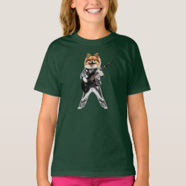 Pomeranian Rockster Kids T-Shirt