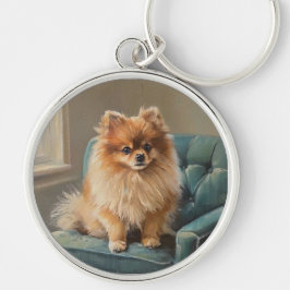 Pomeranian Sleutelhanger