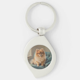 Pomeranian Sleutelhanger