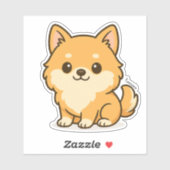 Pomeranian Sticker (Vel)