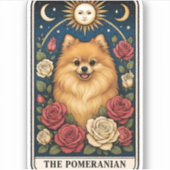 Pomeranian Sticker (Voorkant)