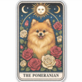 Pomeranian Sticker (Voorkant)