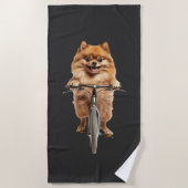 Pomeranian Strandlaken (Voorkant)