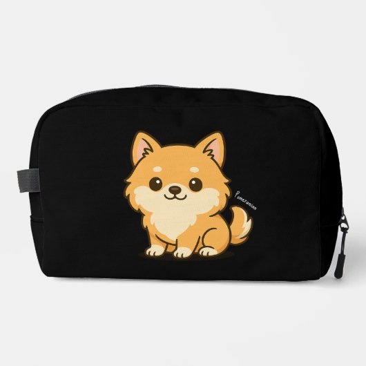 Pomeranian Toilettasje (Voorkant)