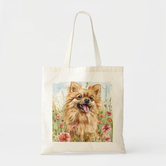Pomeranian Tote Bag – Dog Lover Gift (Voorkant)