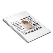 Pomeranian Traits Notitieboek (Rechterzijde)