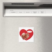 Pomeranian Valentijn Magneet (Insitu (Vaatwasser))