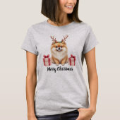 Pomeranian Wreath T-shirt (Voorkant)