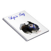 Pomeranian Zeiler Notitieboek (Rechterzijde)