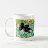 Pomeranian (ZW) - Irissen Koffiemok (Links)