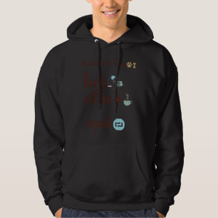 Pomeranians Dogs Books and Coffee Belangrijkste F Hoodie
