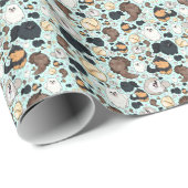 Pomeraniërs Cadeaupapier (Rol Hoek)