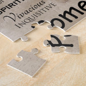 Pomerian Traits Jigzaag Puzzle Legpuzzel (Zijkant)