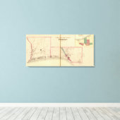 Pomeroy, West Virginia Canvas Afdruk (Insitu (Houten vloer))