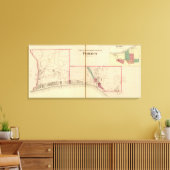 Pomeroy, West Virginia Canvas Afdruk (Insitu (Woonkamer))