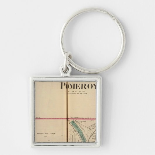 Pomeroy, West Virginia Sleutelhanger (Voorkant)