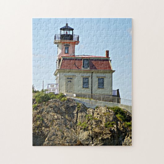 Pomham Rocks Lighthouse, Rhode Island Puzzle Legpuzzel (Verticaal)