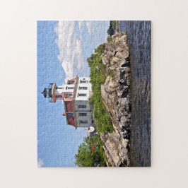 Pomham Rocks Lighthouse, Rhode Island Puzzle Legpuzzel