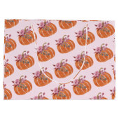  pomkin Floral Girly Pink Birthday Groot Cadeauzakje (Achterkant)