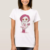 pomkin popsicle zombie meisje shirt (Voorkant)