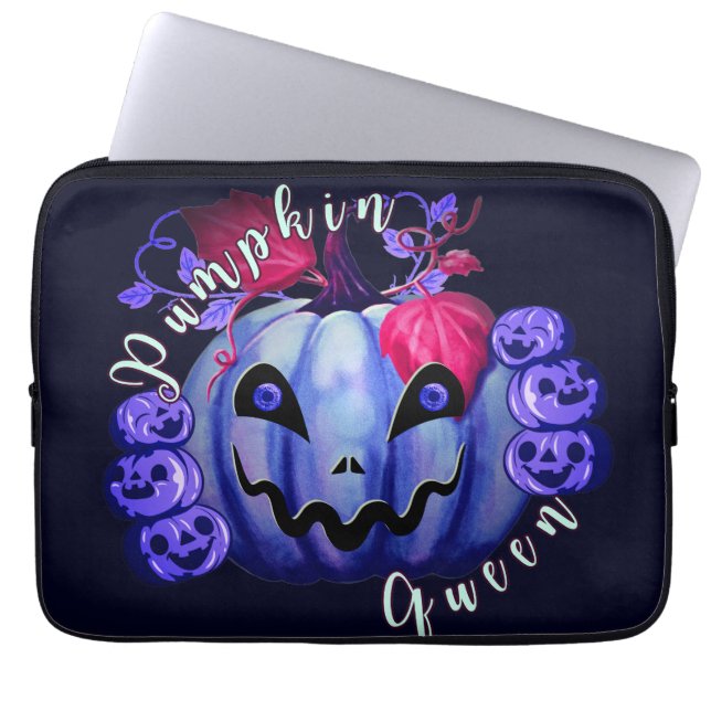 Pomkinkoningin Laptop Sleeve (Voorkant)