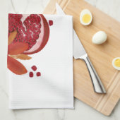 Pommegranate Flower Kitchen Towels Theedoek (Quarter Fold)