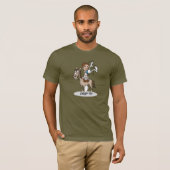 Pommel Horse Gymnastics Mannen T-Shirt (Voorkant volledig)