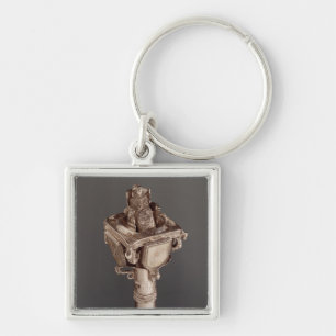 Pommel van de consistente baton-afbeelding sleutelhanger