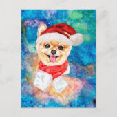 Pommeraanse feestdag voor borstvoeding feestdagenkaart (Voorkant)