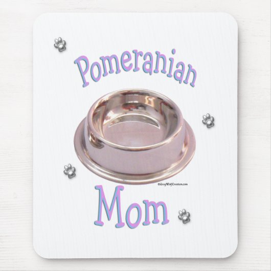 Pommeraanse mam muismat (Voorkant)
