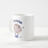 Pommeraanse vader koffiemok (Voorkant links)