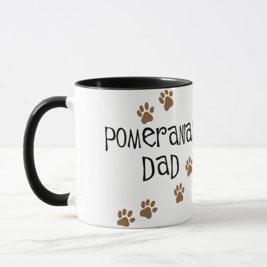Pommeraanse vader mok (Links)
